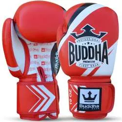 Buddha Wettkampfhandschuhe Kämpfer (rot) 1