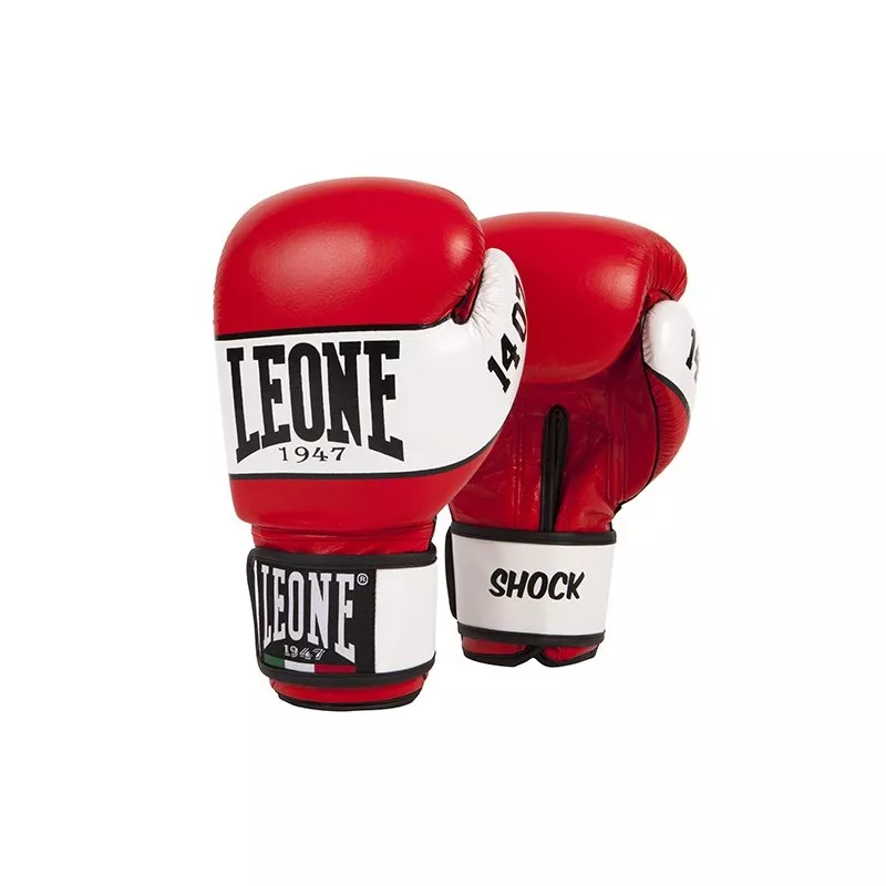 Leone Kickboxhandschuhe shock (rot)