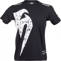 Venum Giant T-shirt schwarz weißes Logo