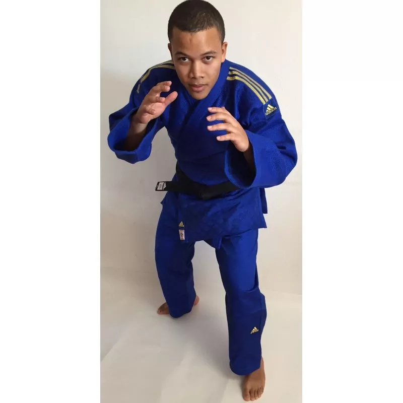 Judogui Adidas Champion II blau IJF 2015