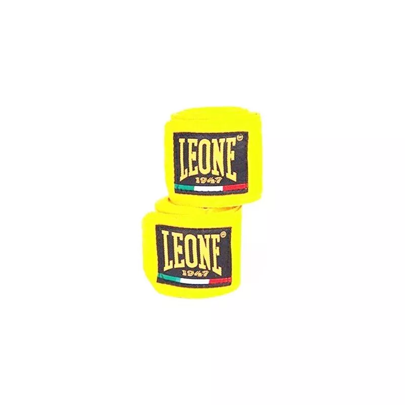 Leone Boxen Hand wickelt Fluor gelb