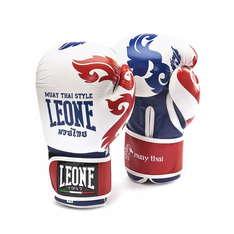 Leone muay thai handschuhe thai (weiß)