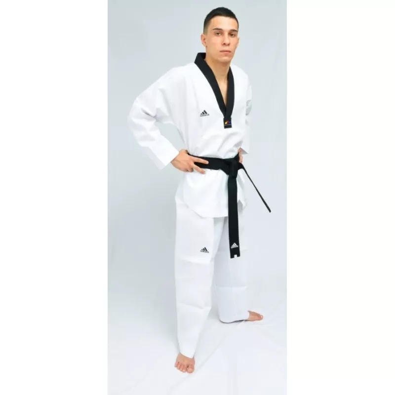 Dobok de taekwondo Adidas ADI-star C/negro