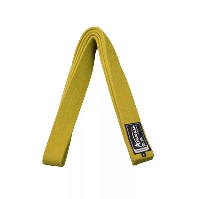 Cinturon karate Arawaza  Amarillo