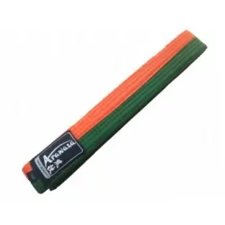 Arazawa Karategürtel orange/grün