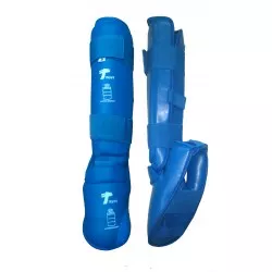 Tagoya Karate Schienbeinschoner genehmigt blau