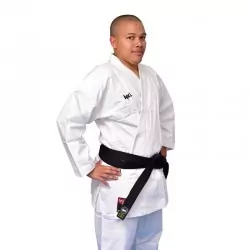 NKL Training 8 oz karategi weiß +weißer Gürtel inklusive