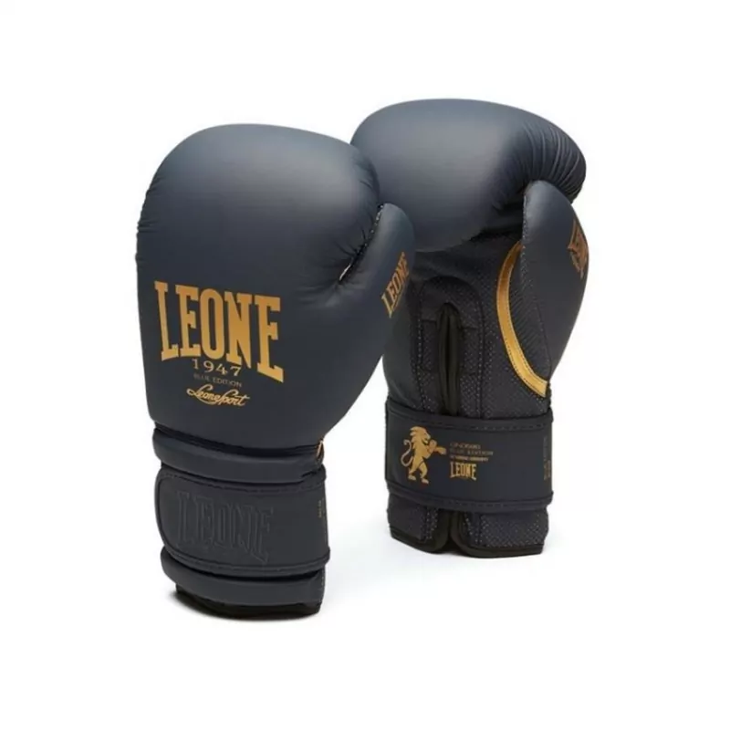 Guantes de boxeo Leone GN059X Azul