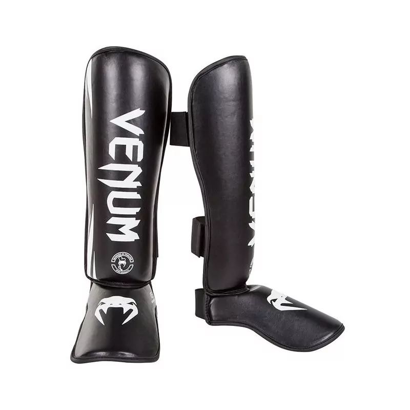 Espinilleras Kick Boxing Venum  Challenger Black