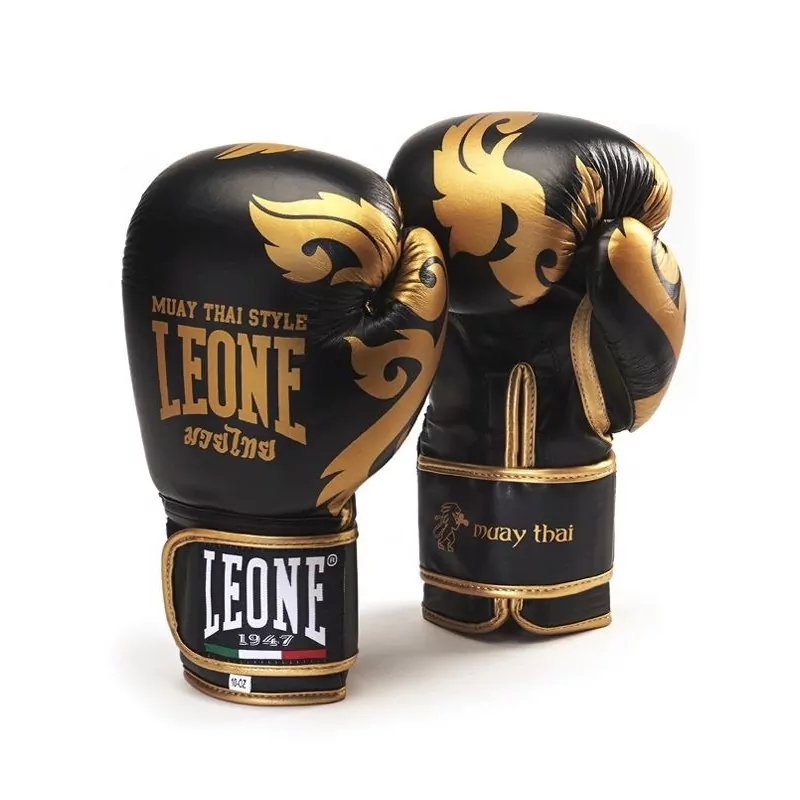 Guantes Leone Muay thai negro