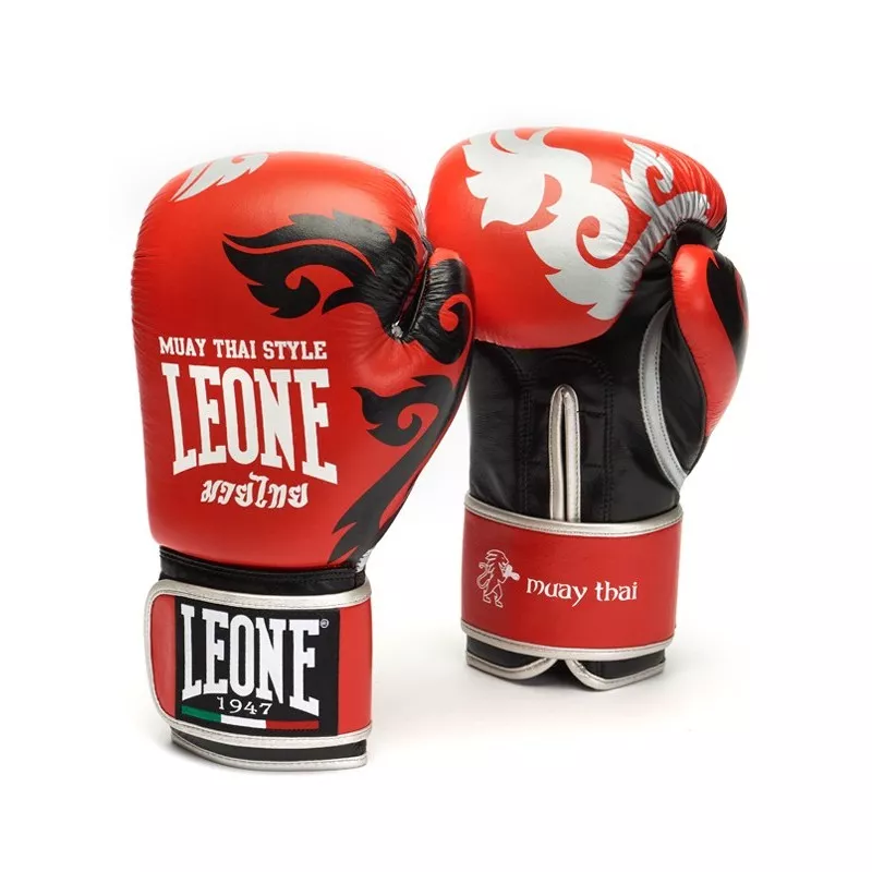 Leone Muay thai Handschuhe (rot)